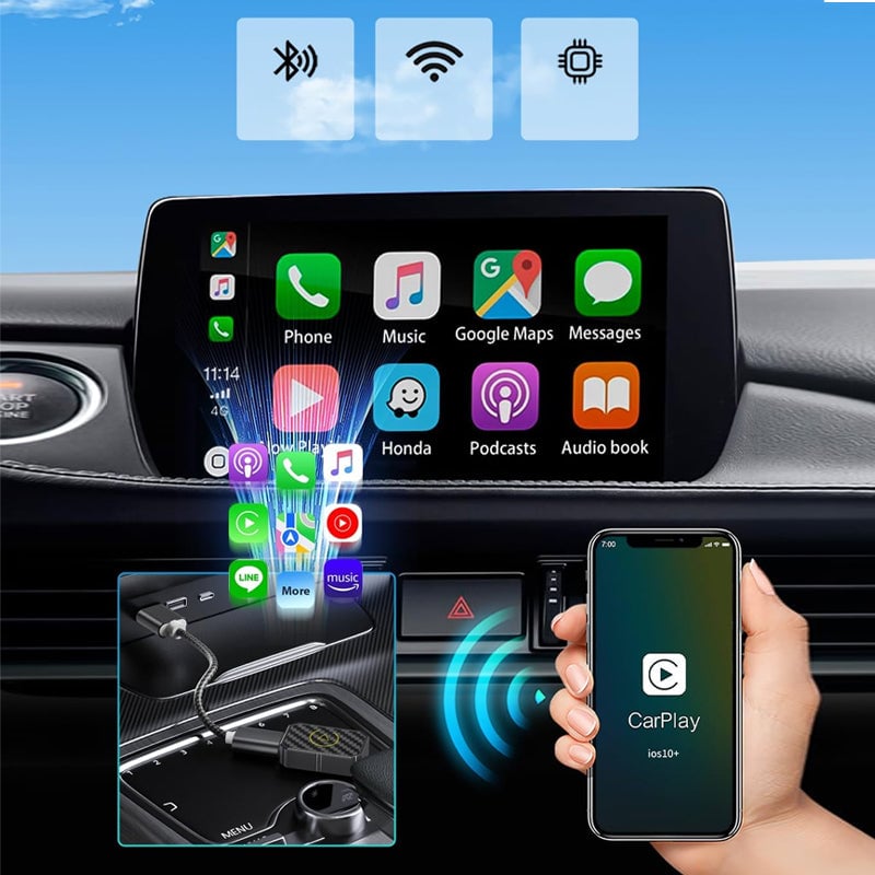 Mini Universal Wireless CarPlay Adapter